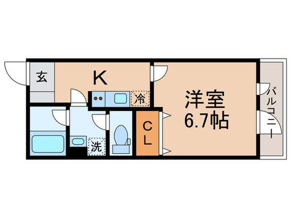 ｱｲﾙｸﾞﾗﾝﾃﾞ池袋ﾉｰｽの物件間取画像